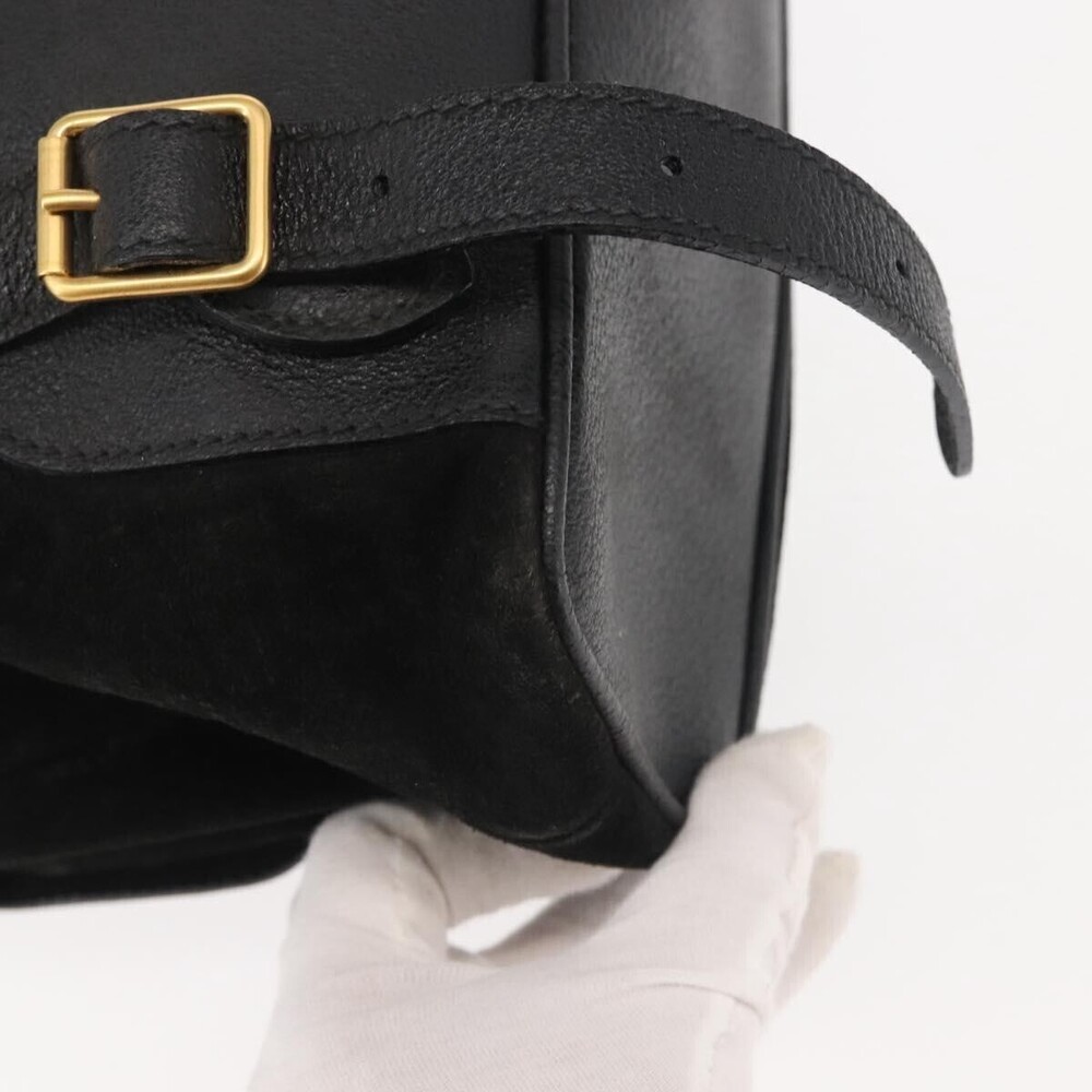 Gucci Vintage Bamboo Suede Medium - Picture 12 of 16